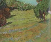 Vincent Van Gogh Sunny Lawn in a Public Pack (nn04) USA oil painting reproduction